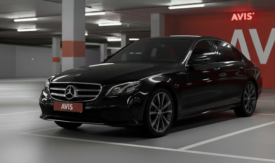 Mercedes E200 kiralık araç